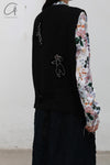 ARCHIVIO J.M.Ribot hand-decorated waistcoat GL08/LB/TOPPE